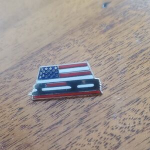 American Flag Enamel Figure Skating Blade